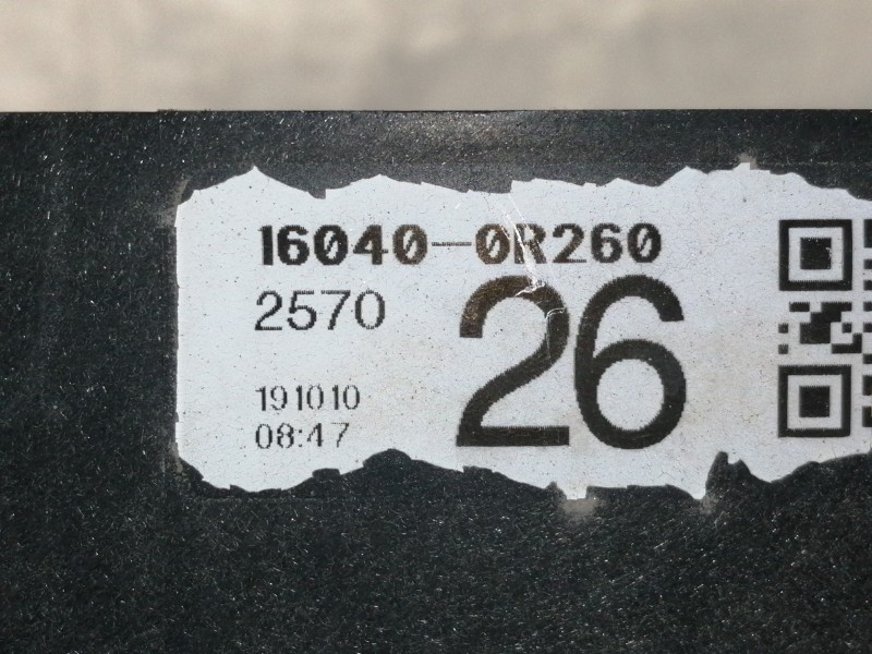 Recambio de electroventilador para toyota auris active referencia OEM IAM 160400R260 DT422750473W 