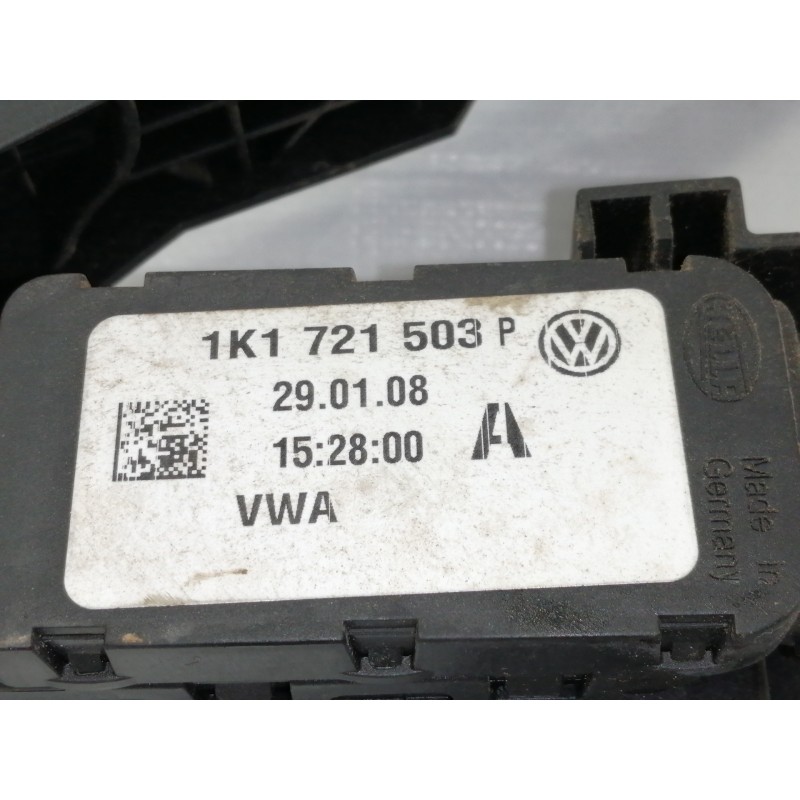 Recambio de pedal acelerador para seat leon (1p1) 1.9 tdi referencia OEM IAM 1K1721503P  