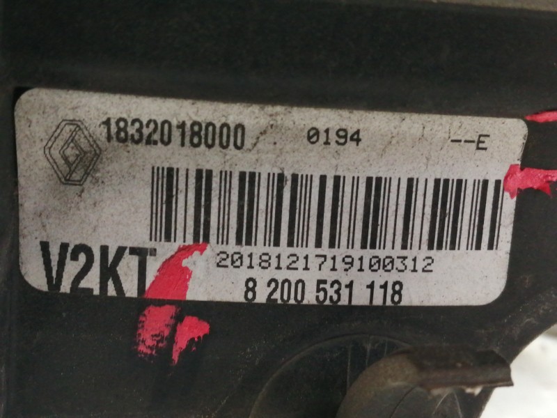 Recambio de electroventilador para renault twingo authentique referencia OEM IAM 8200531118  