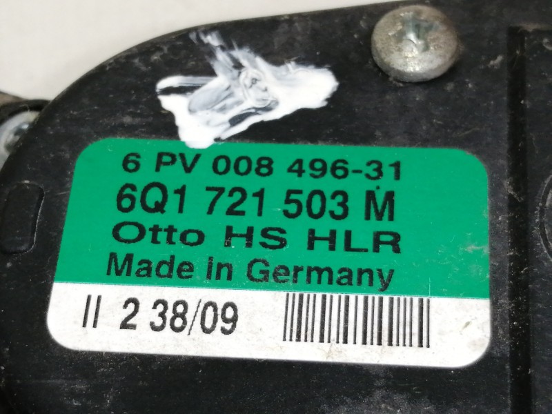 Recambio de pedal acelerador para seat ibiza (6j5) reference referencia OEM IAM 6Q1721503M  