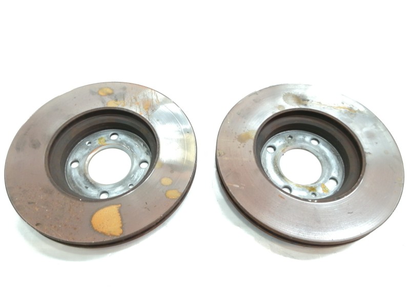 Recambio de disco freno delantero para hyundai i20 elegant referencia OEM IAM   