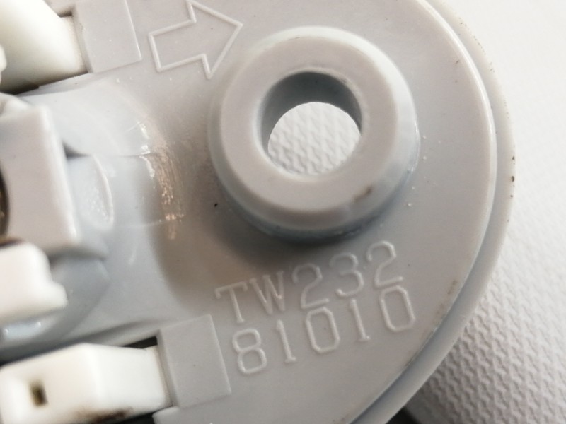 Recambio de parasol derecho para toyota prius (zvw50) basis referencia OEM IAM TW23281010  