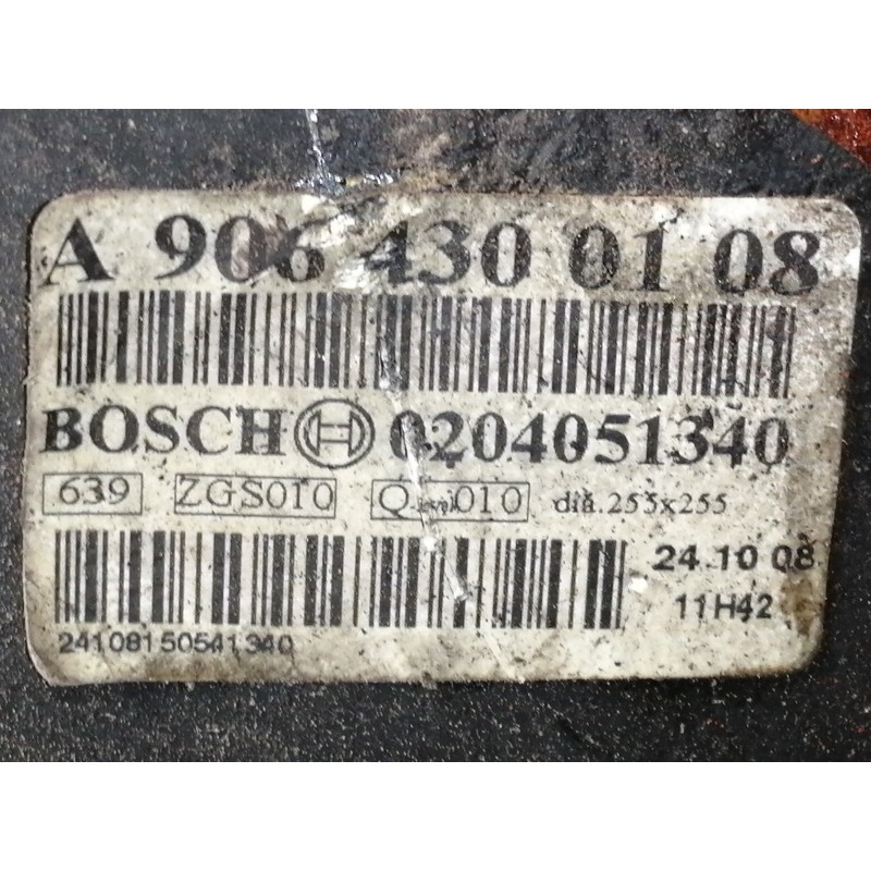 Recambio de servofreno para mercedes-benz sprinter ii james cook (906) 311 cdi classic referencia OEM IAM A9064300108 0204051340