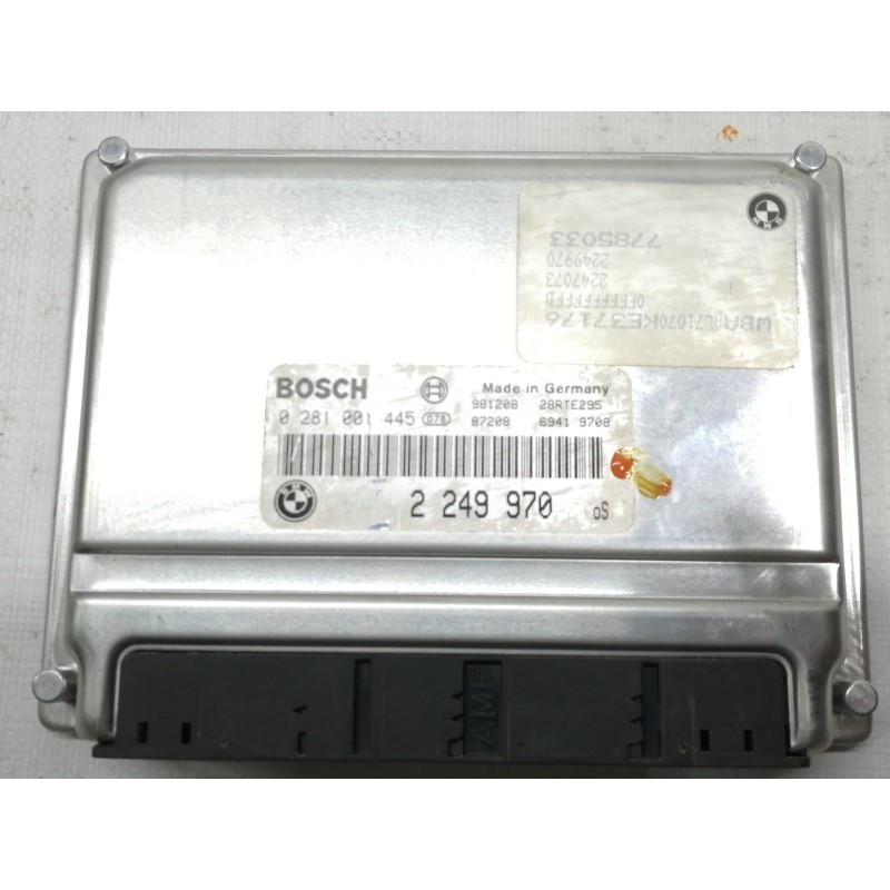 Recambio de centralita motor uce para bmw serie 3 berlina (e46) 320d referencia OEM IAM 7785033 0281001445 