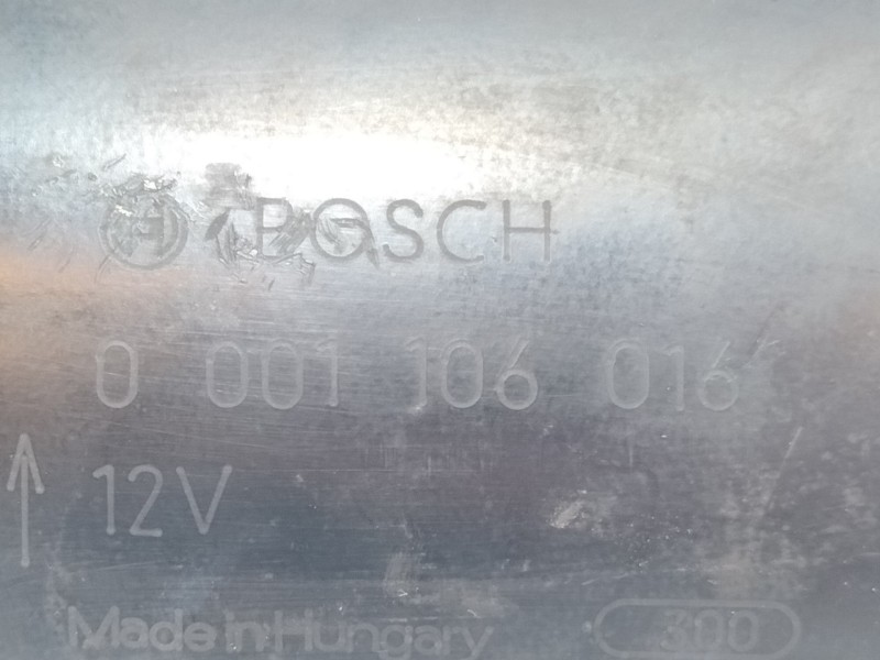 Recambio de motor arranque para mg serie 45 (t/rt) 1.6 16v cat referencia OEM IAM 0001106016  