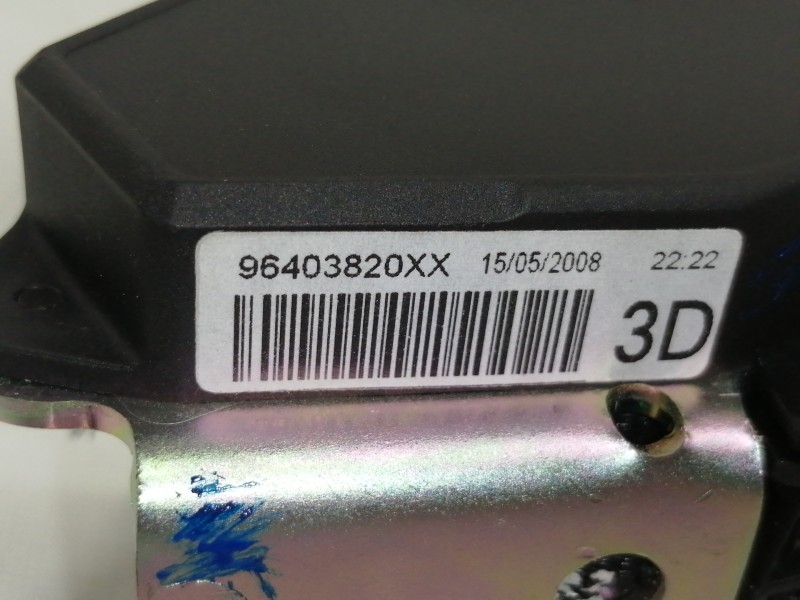 Recambio de cinturon seguridad trasero derecho para peugeot 307 break / sw (s1) sw pack referencia OEM IAM 96403820XX  