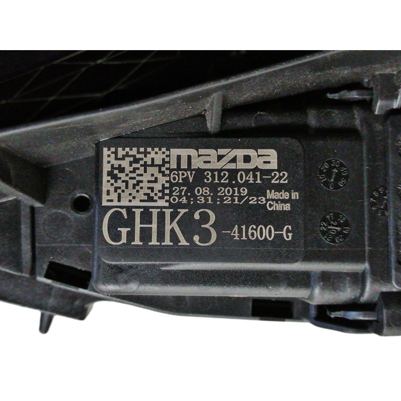 Recambio de pedal acelerador para mazda cx-3 evolution referencia OEM IAM 6PV31204122 GHK341600G 