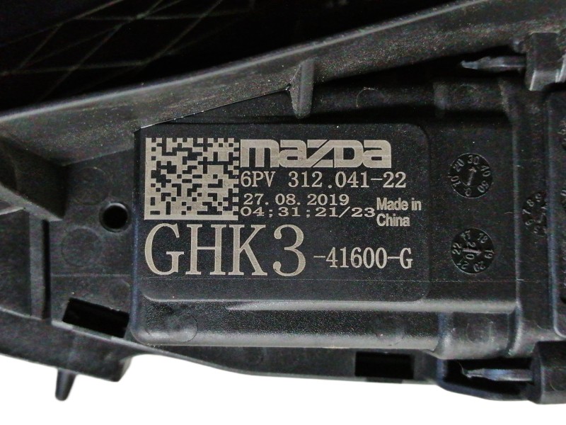Recambio de pedal acelerador para mazda cx-3 evolution referencia OEM IAM 6PV31204122 GHK341600G 