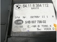 Recambio de mando calefaccion / aire acondicionado para bmw serie 3 berlina (e46) 320d referencia OEM IAM 64118384112   2