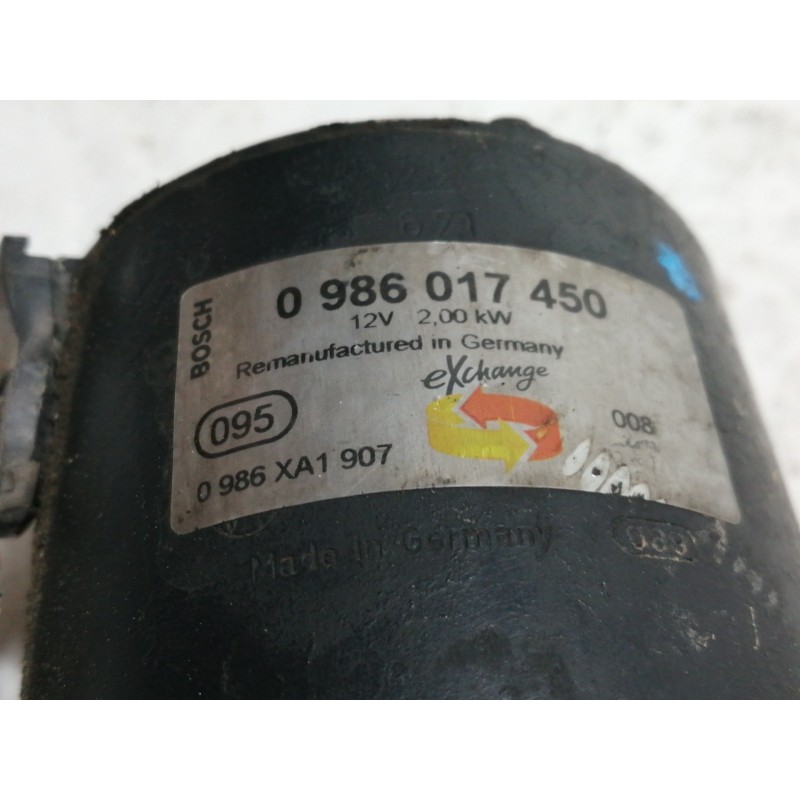 Recambio de motor arranque para seat arosa (6h1) select referencia OEM IAM 098601745  