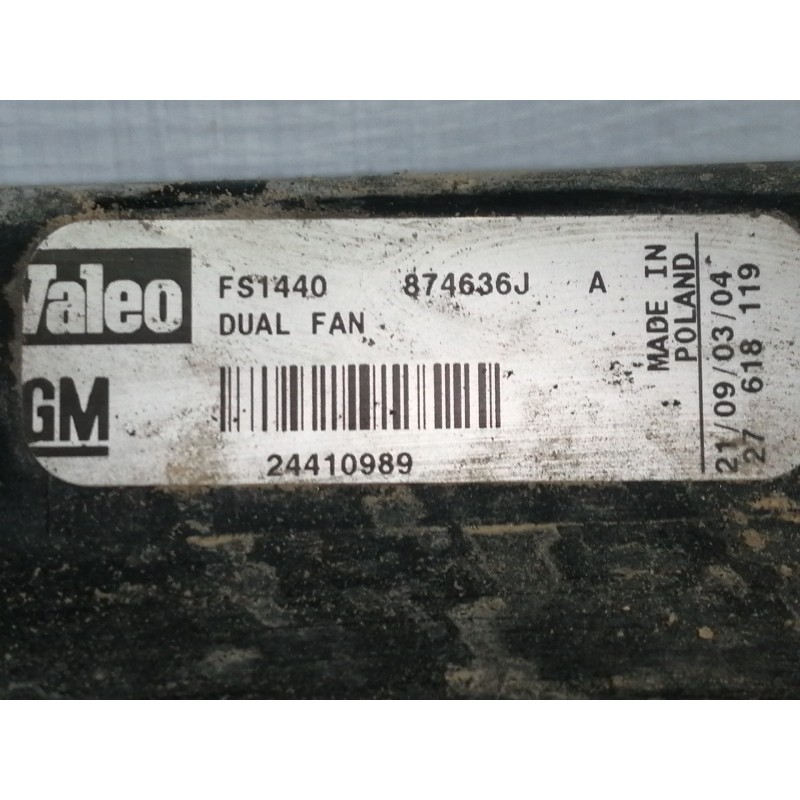 Recambio de electroventilador para saab 9-3 berlina 2.2 tid linear referencia OEM IAM 874636J FS1440 