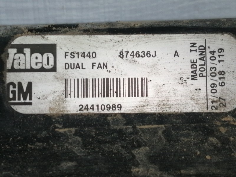 Recambio de electroventilador para saab 9-3 berlina 2.2 tid linear referencia OEM IAM 874636J FS1440 