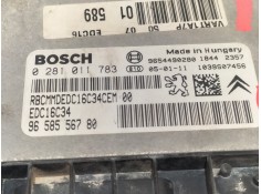 Recambio de centralita motor uce para peugeot 206 berlina xt referencia OEM IAM 0281011783 9658556780 9654490280 2