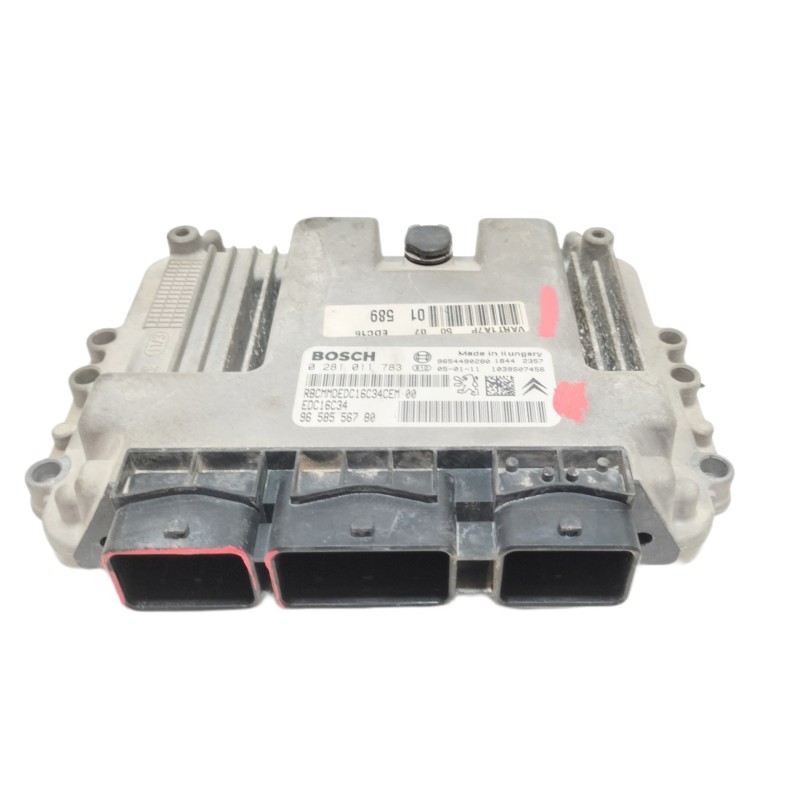 Recambio de centralita motor uce para peugeot 206 berlina xt referencia OEM IAM 0281011783 9658556780 9654490280