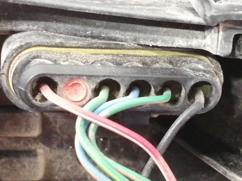 Recambio de piloto trasero izquierdo para smart forfour básico (70kw) referencia OEM IAM A4548200564  