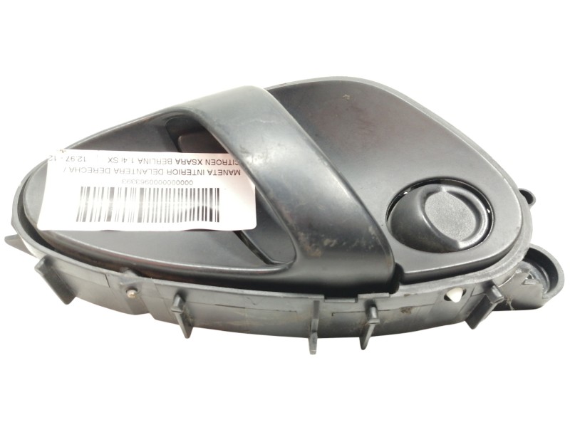 Recambio de maneta interior delantera derecha para citroën xsara berlina 1.4i sx referencia OEM IAM 9623200077  