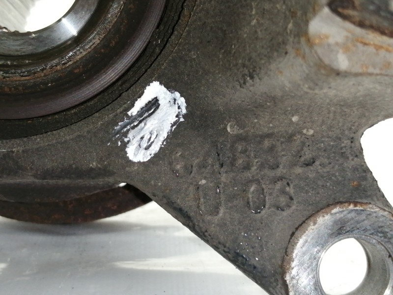 Recambio de mangueta delantera izquierda para fiat scudo furgón (272) 10 l1h1 130 multijet referencia OEM IAM 64832  