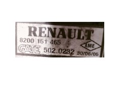 Recambio de electroventilador para renault megane ii berlina 3p confort authentique referencia OEM IAM 8200151465   2