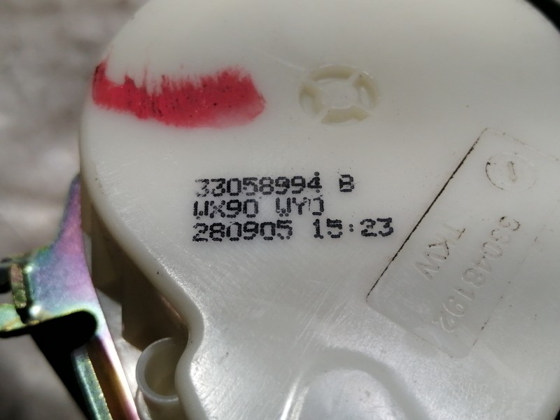 Recambio de cinturon seguridad trasero derecho para volkswagen passat berlina (3c2) highline referencia OEM IAM 33058994B 3C5857