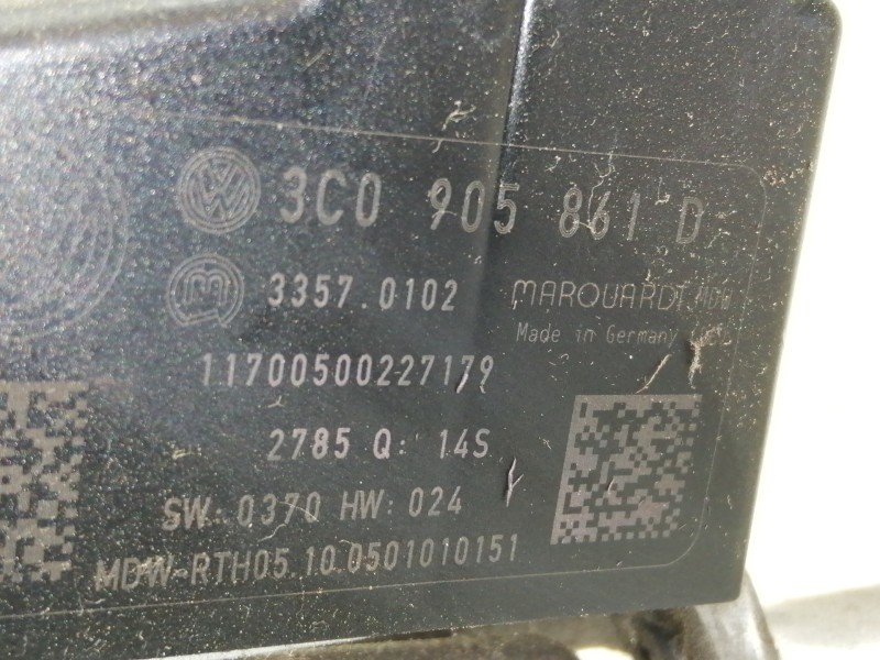 Recambio de columna direccion para volkswagen passat berlina (3c2) highline referencia OEM IAM 3C1419501J  