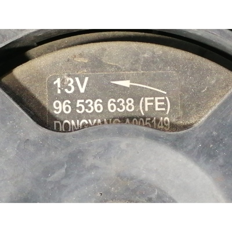 Recambio de electroventilador para chevrolet kalos 1.4 cat referencia OEM IAM 96536638FE  
