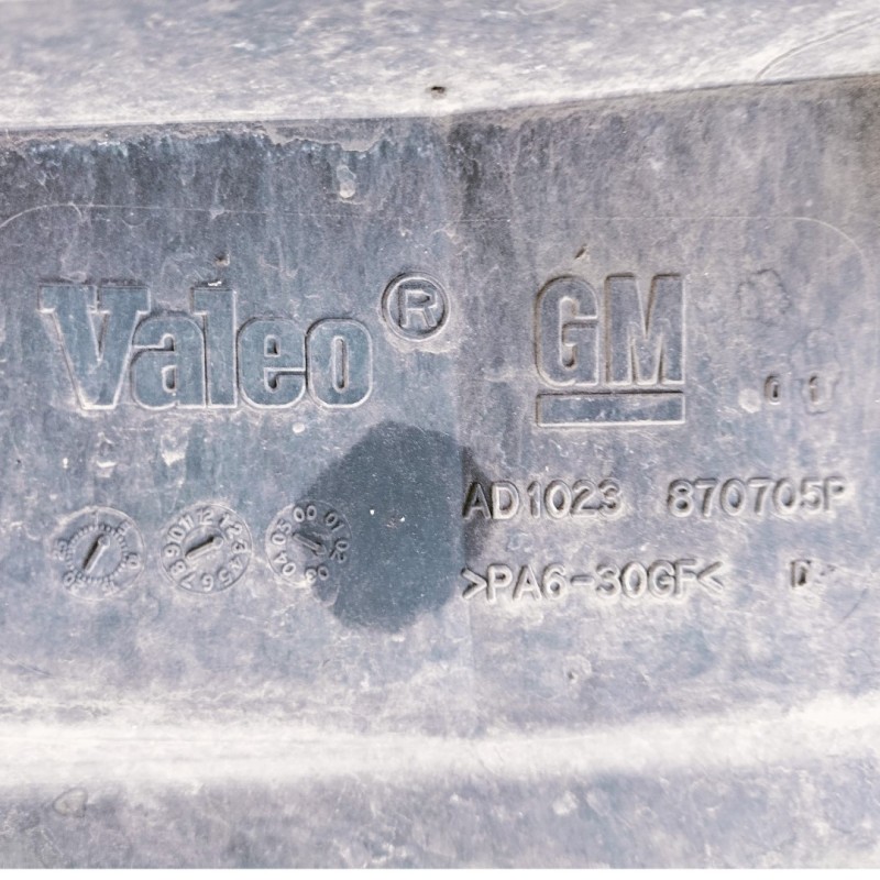 Recambio de electroventilador para opel vectra c berlina club referencia OEM IAM 24410991  