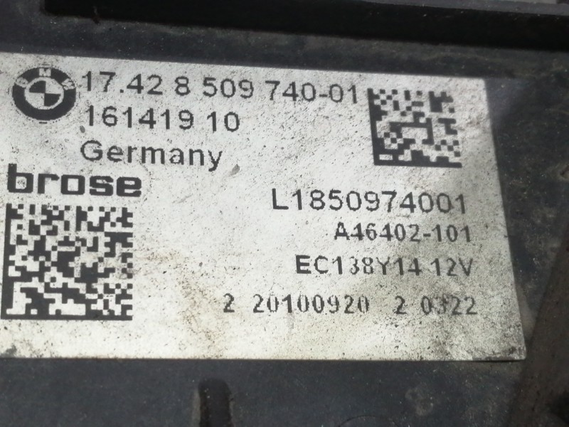 Recambio de electroventilador para bmw serie 5 lim. (f10) 520d referencia OEM IAM 16141910 17428509740 L1850974001