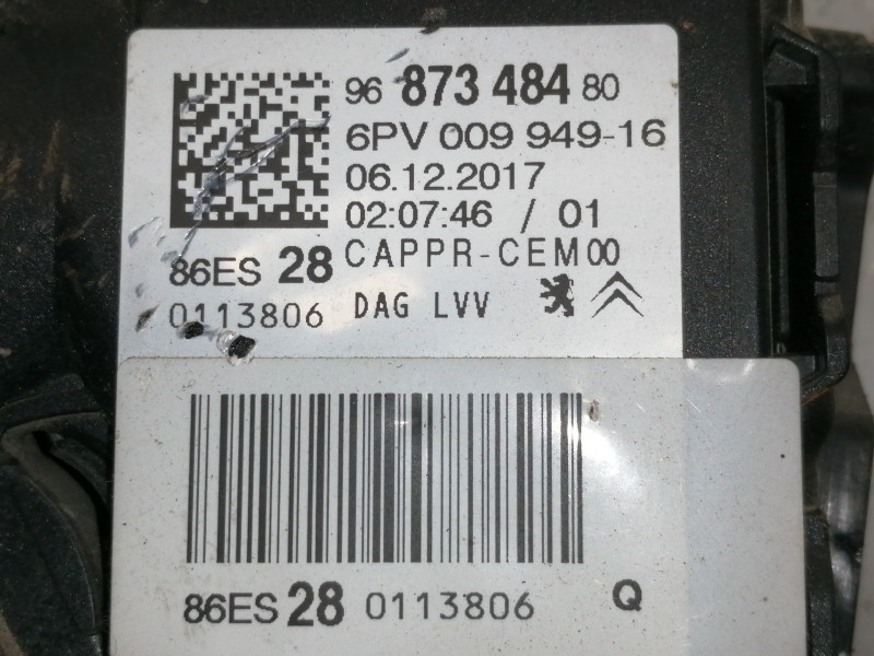 Recambio de pedal acelerador para peugeot rcz basis referencia OEM IAM 9687348480 6PV00994916 86ES280113806