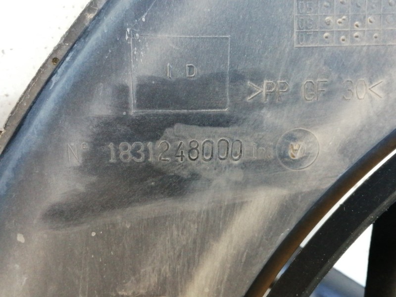 Recambio de electroventilador para opel vivaro furgón/combi (07.2006 =>) furgón 2.9t l2h2 referencia OEM IAM 1831248000  