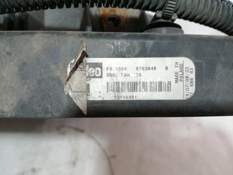 Recambio de electroventilador para opel vectra c berlina elegance referencia OEM IAM 876364B 13196479 13196481 