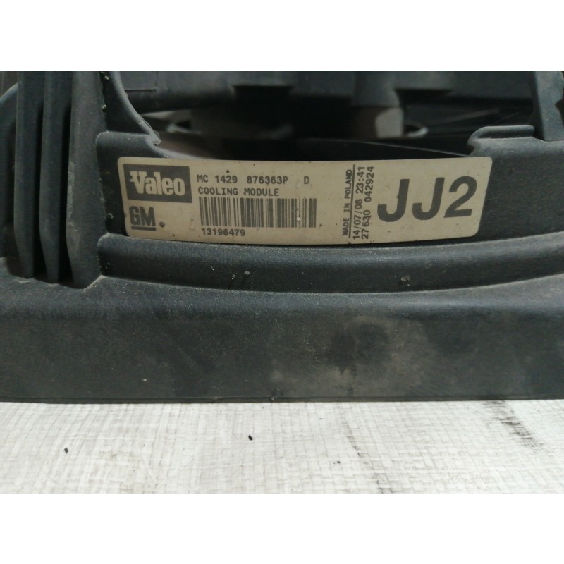 Recambio de electroventilador para opel vectra c berlina elegance referencia OEM IAM 876364B 13196479 13196481 