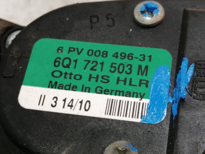Recambio de pedal acelerador para seat ibiza (6j5) stylance / style referencia OEM IAM 6Q1721503M 6PV00849631 