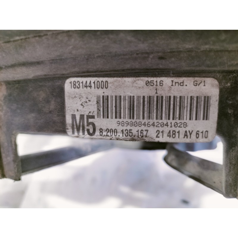 Recambio de electroventilador para renault modus dynamique referencia OEM IAM 1831442016E 831717016D 1831441000 9898084642041028