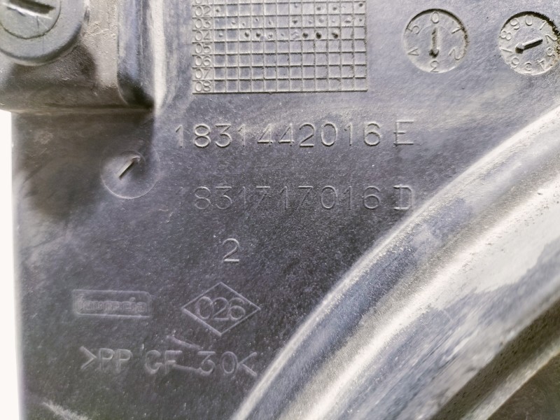 Recambio de electroventilador para renault modus dynamique referencia OEM IAM 1831442016E 831717016D 1831441000 9898084642041028