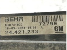 Recambio de electroventilador para opel corsa c cosmo referencia OEM IAM 13189082 560961104 24421233  2