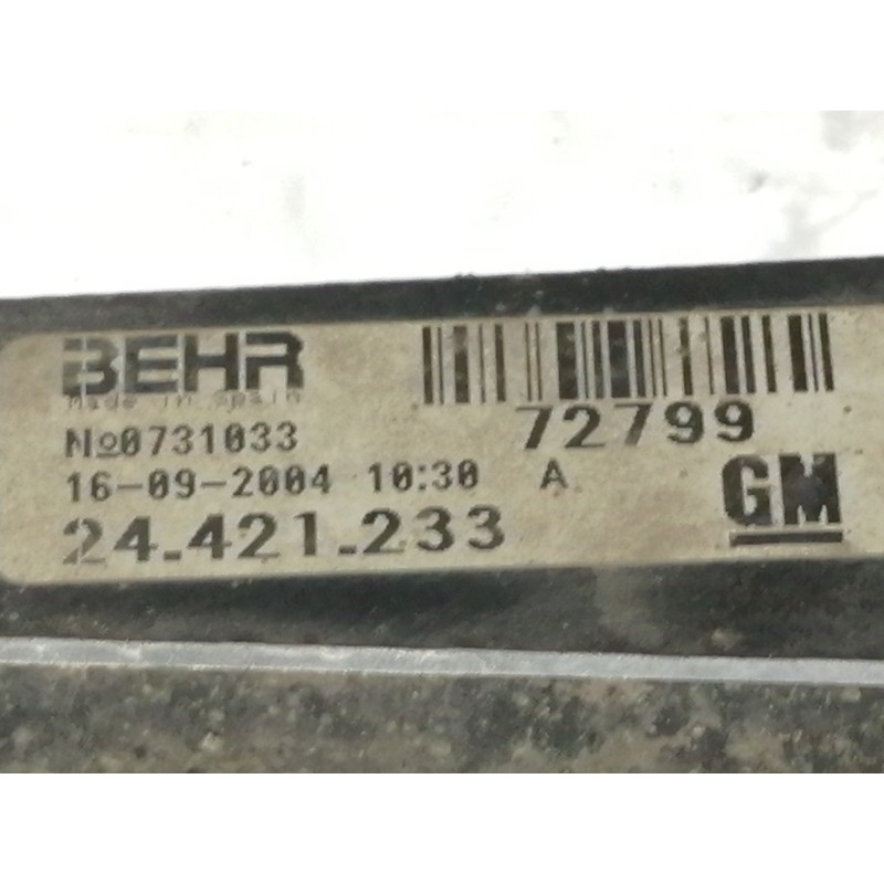 Recambio de electroventilador para opel corsa c cosmo referencia OEM IAM 13189082 560961104 24421233 