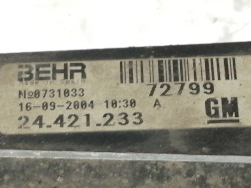 Recambio de electroventilador para opel corsa c cosmo referencia OEM IAM 13189082 560961104 24421233 