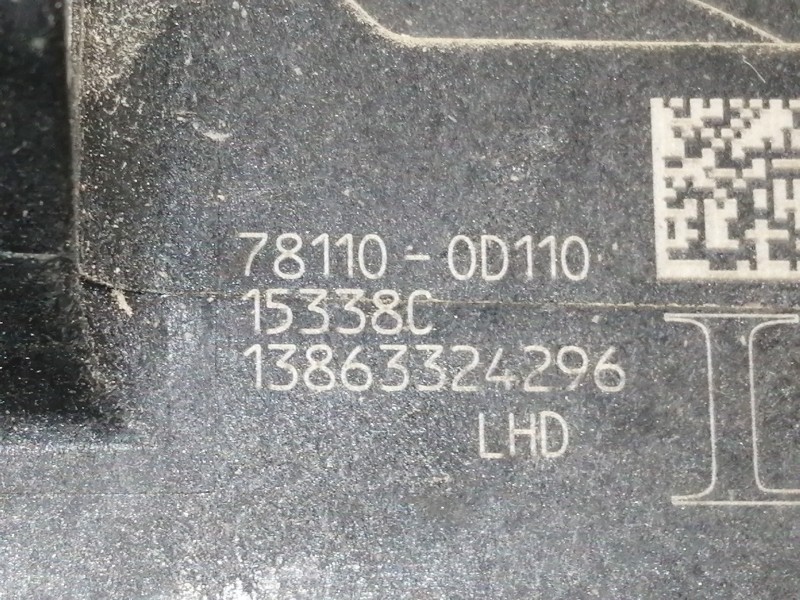 Recambio de pedal acelerador para toyota yaris active referencia OEM IAM 781100D110 13863324296 15338C