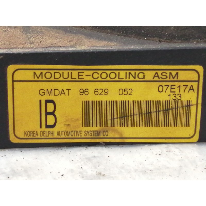 Recambio de electroventilador para chevrolet captiva 2.0 vcdi lt referencia OEM IAM 96629052 07E17A 