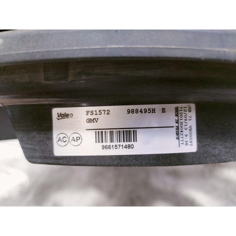 Recambio de electroventilador para citroën berlingo station wagon sx multispace referencia OEM IAM 988495HE FS1572 9661571480  F
