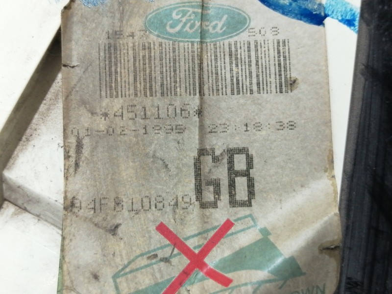 Recambio de cuadro instrumentos para ford fiesta berl./courier 1.8 diesel referencia OEM IAM 89FB10B885  