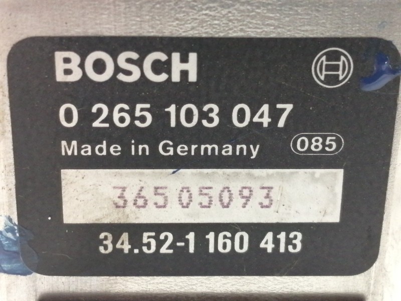 Recambio de centralita abs para bmw serie 5 berlina (e34) referencia OEM IAM 0265103047 34521160413 