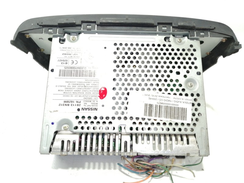 Recambio de sistema audio / radio cd para nissan almera (n16/e) referencia OEM IAM 28113BN312  