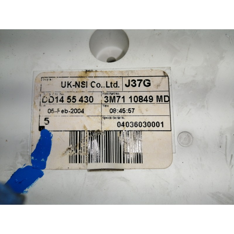 Recambio de cuadro instrumentos para mazda 2 berlina (dy) 1.25 cat referencia OEM IAM 3M7110849MD 3M7110849 