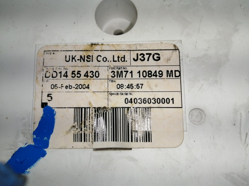 Recambio de cuadro instrumentos para mazda 2 berlina (dy) 1.25 cat referencia OEM IAM 3M7110849MD 3M7110849 