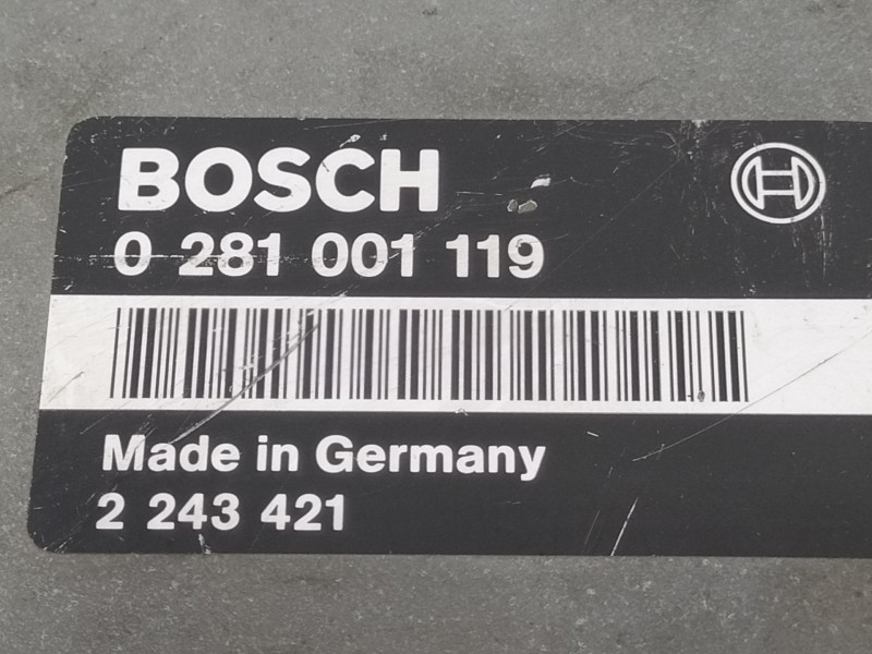 Recambio de centralita motor uce para bmw serie 5 berlina (e34) referencia OEM IAM 0281001119  