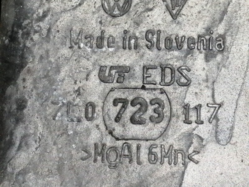 Recambio de pedal freno para volkswagen touareg (7l6) 5.0 v10 tdi dpf referencia OEM IAM 7L0723031F AUTOMATICO 