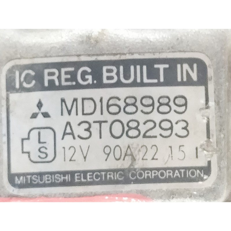 Recambio de alternador para mitsubishi montero (v20/v40) referencia OEM IAM MD168989  