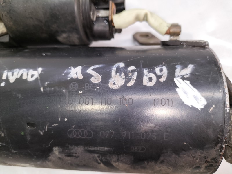 Recambio de motor arranque para audi a8 (d2) 4.2 v8 32v referencia OEM IAM 0001110100  