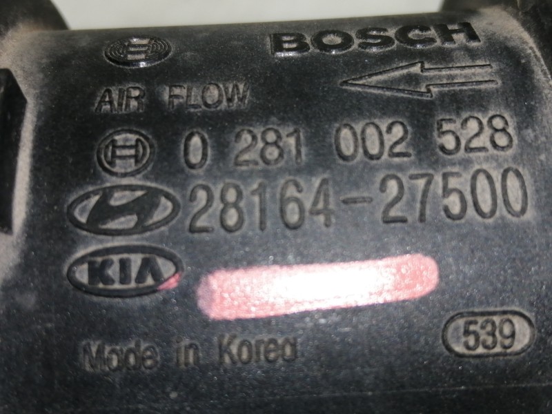 Recambio de caudalimetro para seat ibiza (6k) 1.9 turbodiesel cat (aaz) referencia OEM IAM 0281002528  